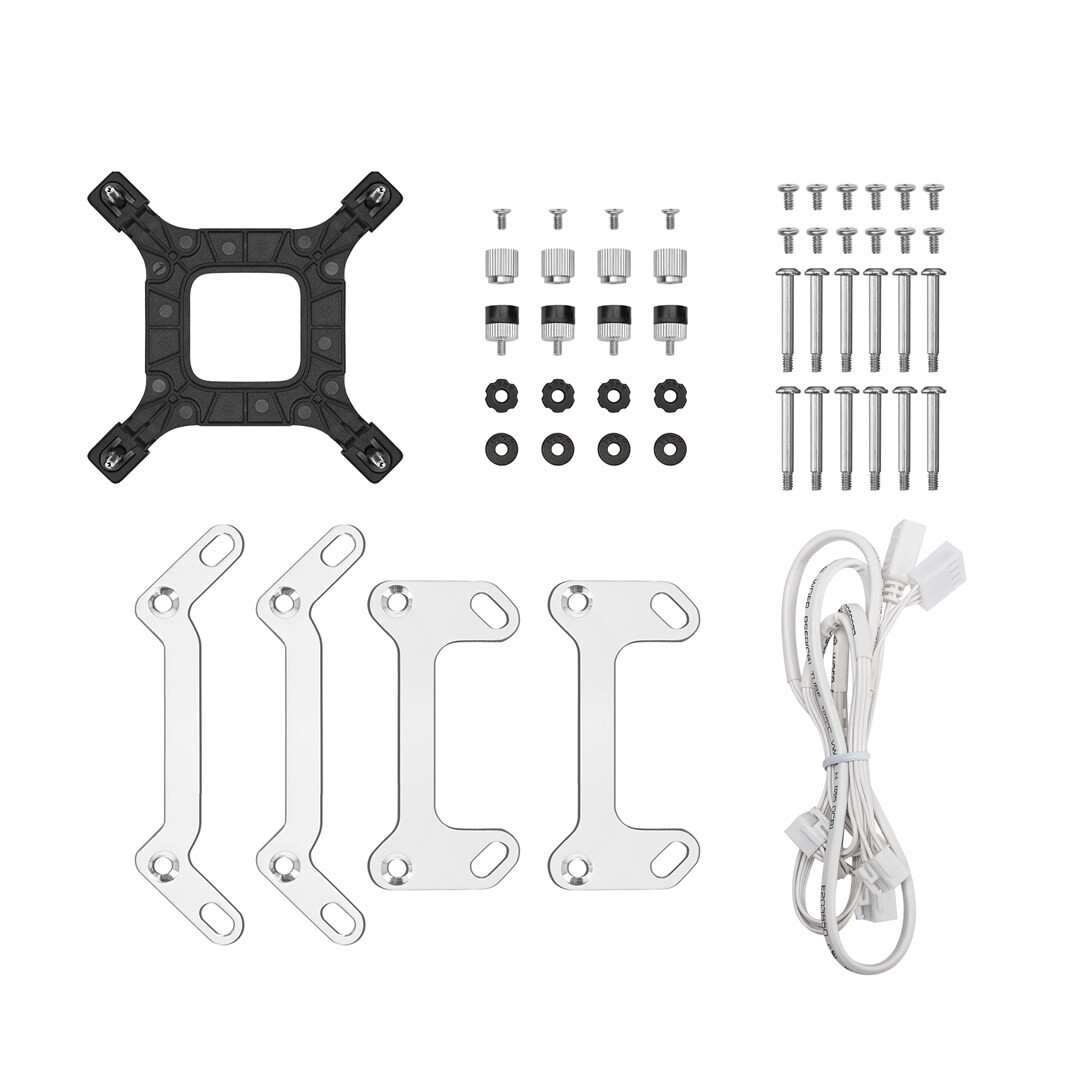Procesoru dzesētaji DeepCool LQ360 WH Processor Liquid cooling kit 12 cm White  (R-LQ360-WHDSMC-G-1) - foto 3