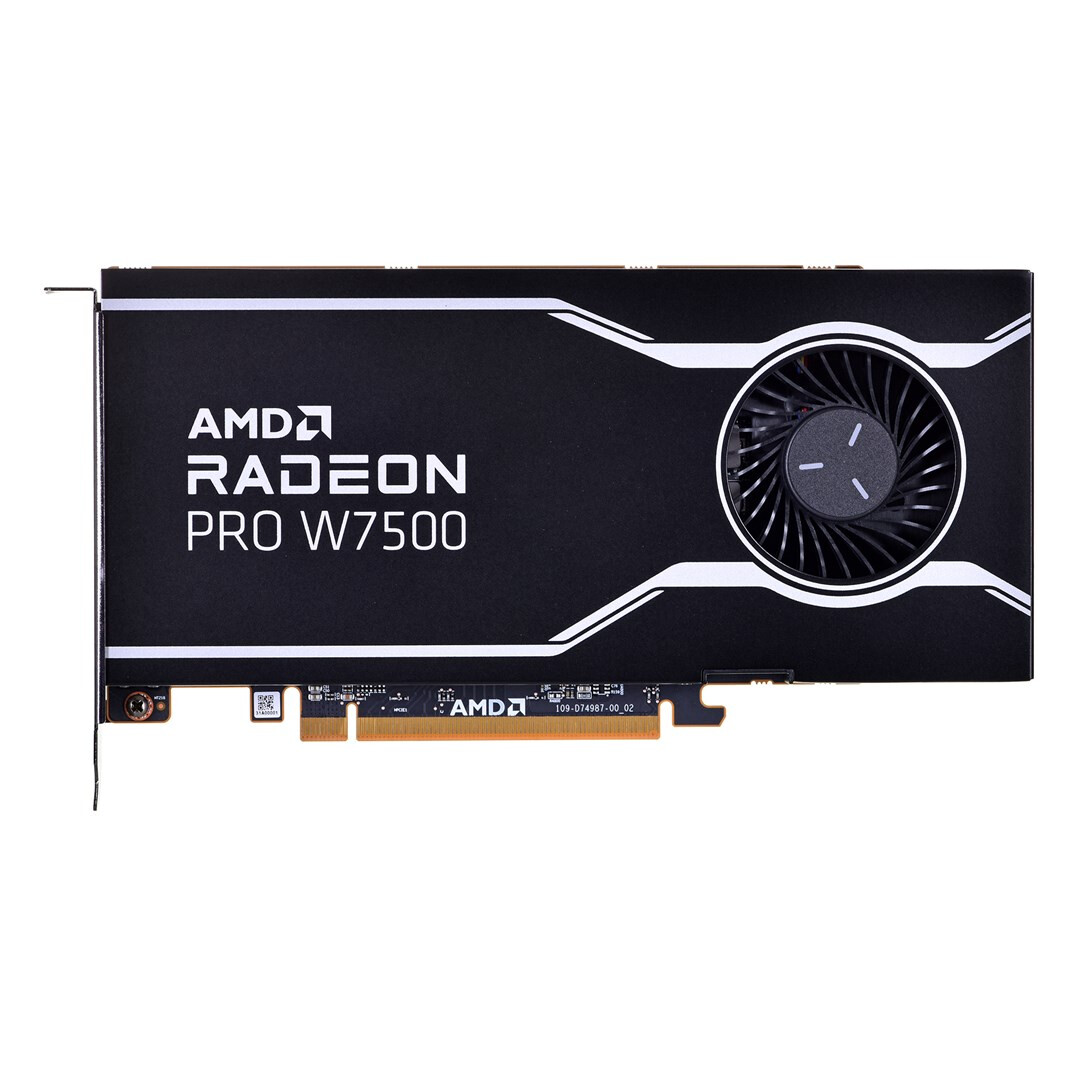 Videokarte AMD Radeon Pro W7500 8 GB GDDR6 Black (100-300000078)