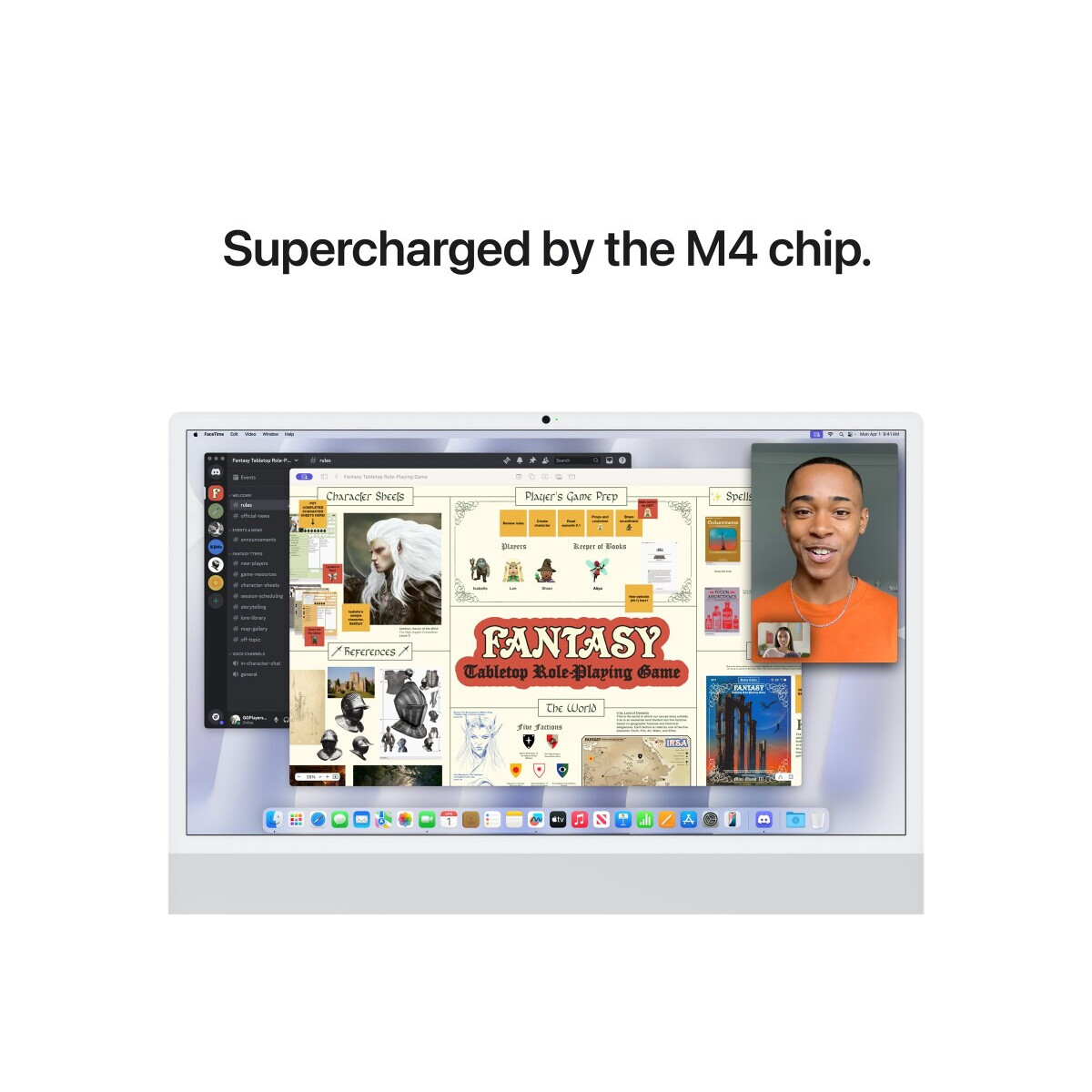 Monobloka dators APPLE IMAC 24 M4 (MWUC3ZE/A) - foto 5