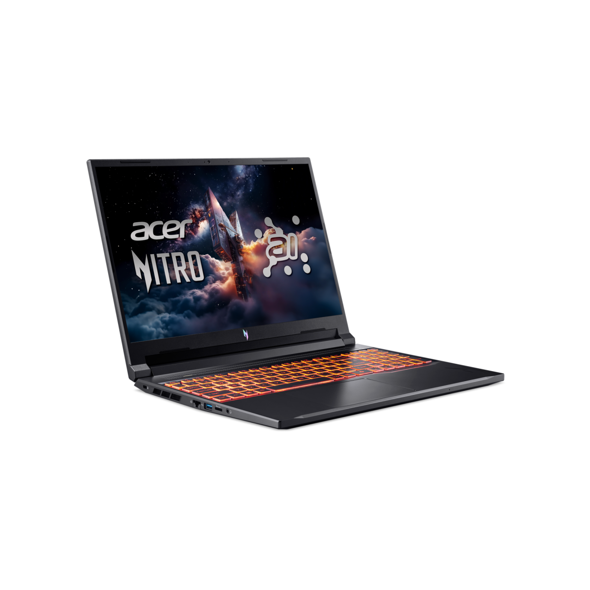 Portatīvais dators Acer Nitro V 16 AI ANV16-42-R1PE AMD Ryzen 5 240 (NH.QYWEL.001) - foto 2