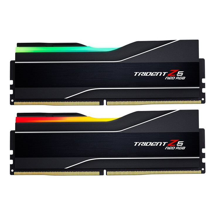 Operatīvā atmiņa G.Skill Trident Z5 Neo RGB F5-6000J2636H48GX2-TZ5NR 96 GB 2 x 48 GB DDR5 Black