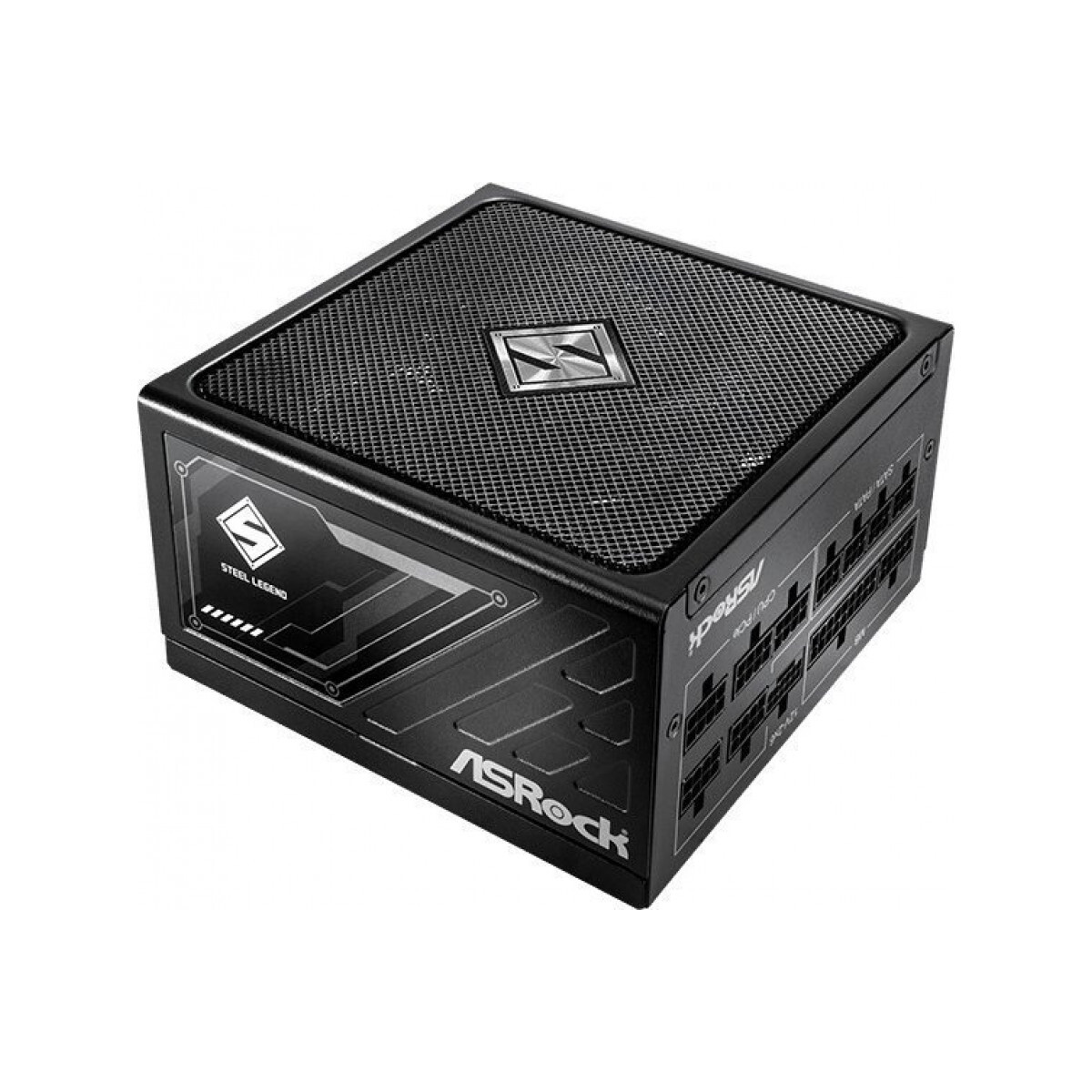 Barošanas bloks ASRock STEEL LEGEND 750W 80 Plus Gold Black (90-UXS075-GFEAAA) - foto 2