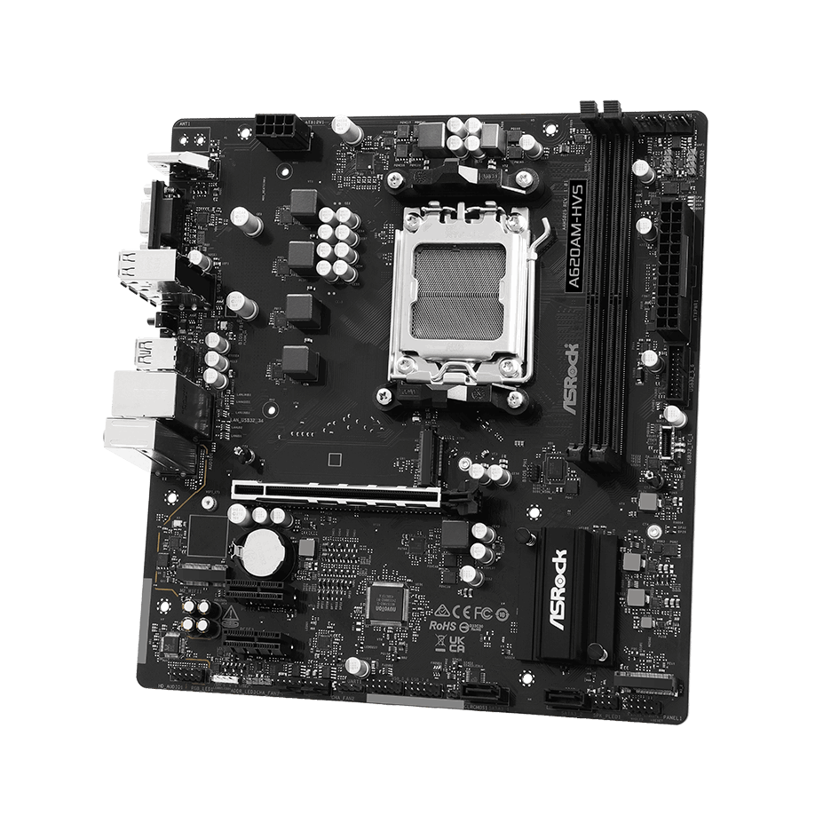 Pamatplate Asrock A620AM-HVS Black