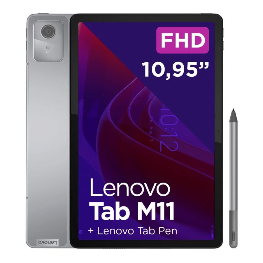 Planšetdators Lenovo Tab M11 8GB 128GB 11" Mediatek Grey (ZADA0297PL0