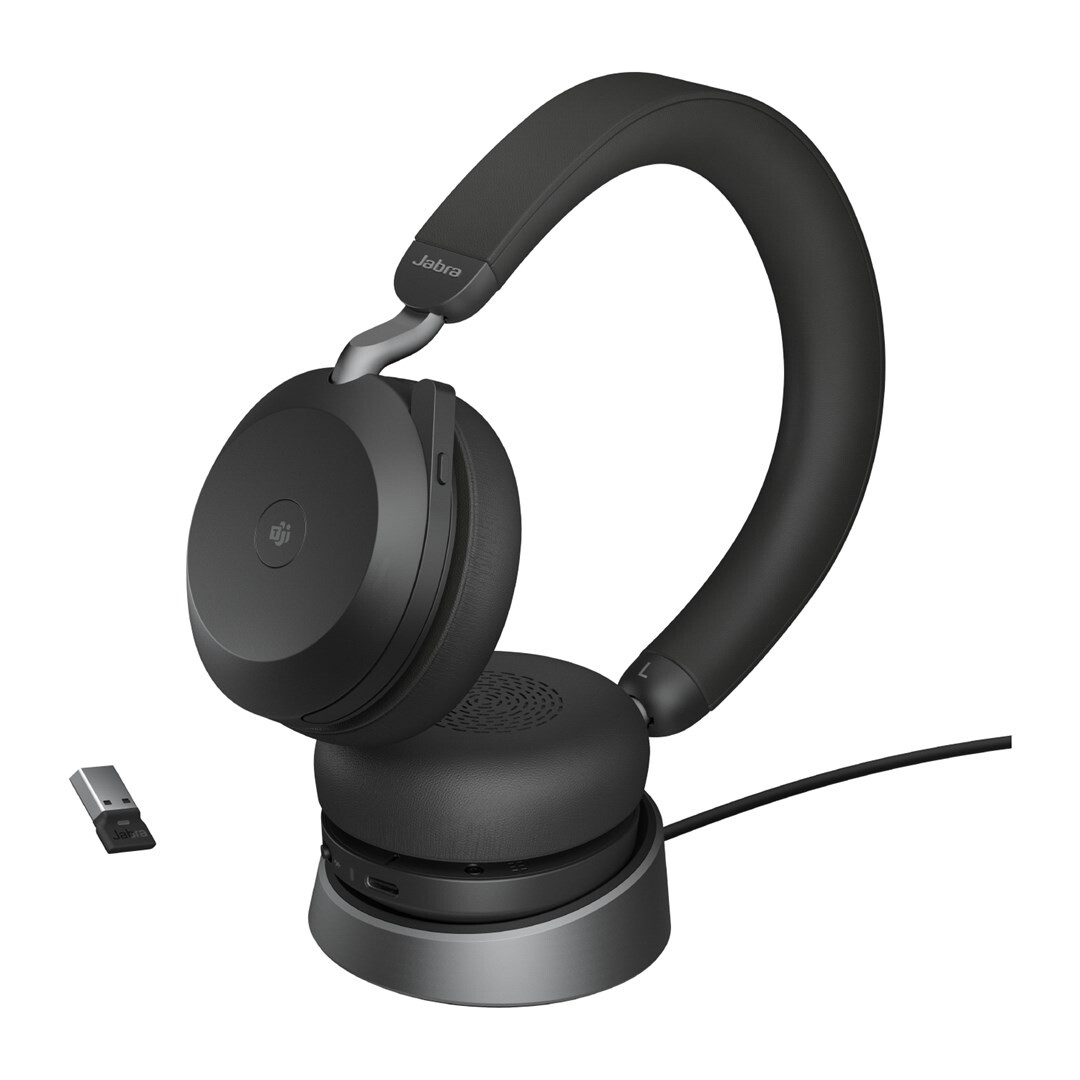 Austiņas JABRA Evolve2 75 Black (27599-999-989)