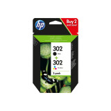 HP 302 Ink Cartridge Combo 2-Pack BLISTER (X4D37AE301)