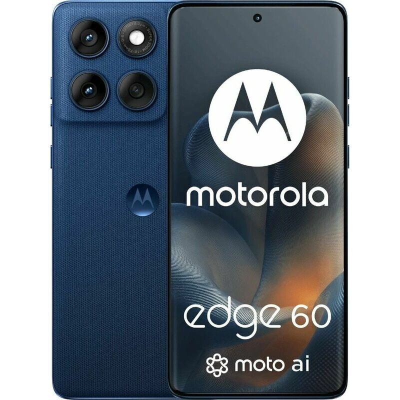Mobilais tālrunis Motorola XT2505-1 edge 60 8GB 256GB Blue (PB7H0002SE)