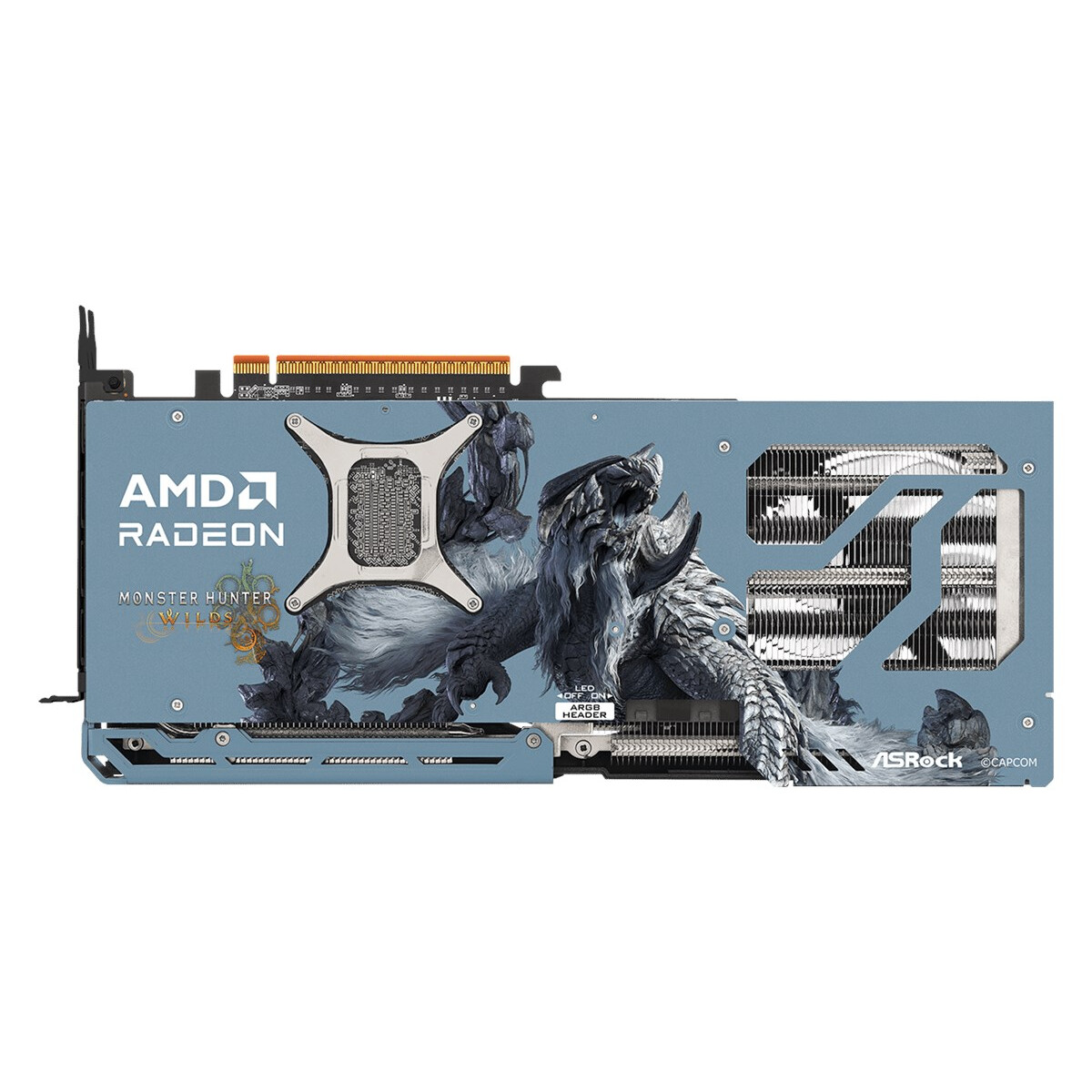 Videokarte Asrock RX9070XT Monster Hunter Wild 16G (RX9070XT MH 16G)