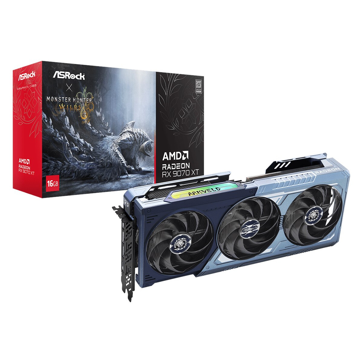 Videokarte Asrock RX9070XT Monster Hunter Wild 16G (RX9070XT MH 16G) - foto 3