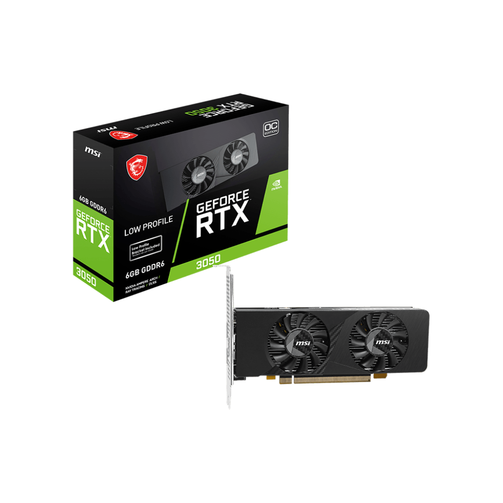 Videokarte MSI GeForce RTX 3050 LP E 6G OC - GeForce RTX™ 3050 LP E 6G OC - foto 4