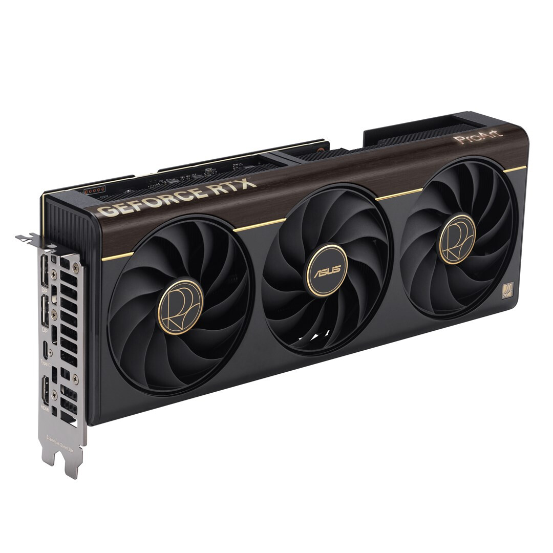 Videokarte ASUS ProArt RTX 5070 TI OC 16 GB Black and Brown (90YV0NR0-M0NA00) - foto 2