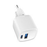 Lādētājs GEMBIRD CHARGER USB 20W 2PORT (TA-UC-PDQC20-W-01)
