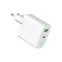 Lādētājs GEMBIRD CHARGER USB 20W 2PORT (TA-UC-PDQC20L-W-01) - foto 2