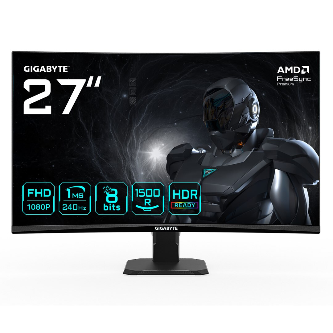 Monitors GIGABYTE GS27FC2 27" FHD Black