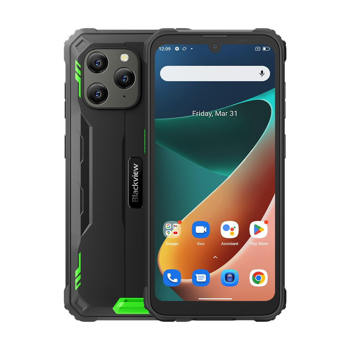 Mobilais tālrunis BLACKVIEW BV5300 PRO GREEN - BV5300PROGREEN