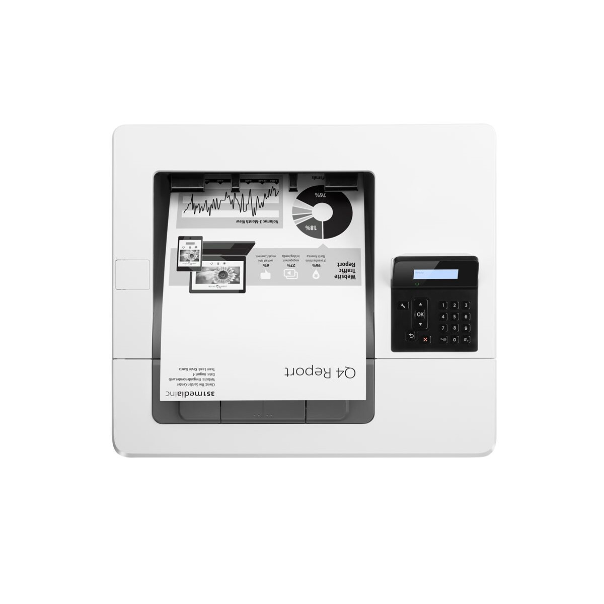 Printeris HP LaserJet Pro M501dn Printer (J8H61A) - foto 2