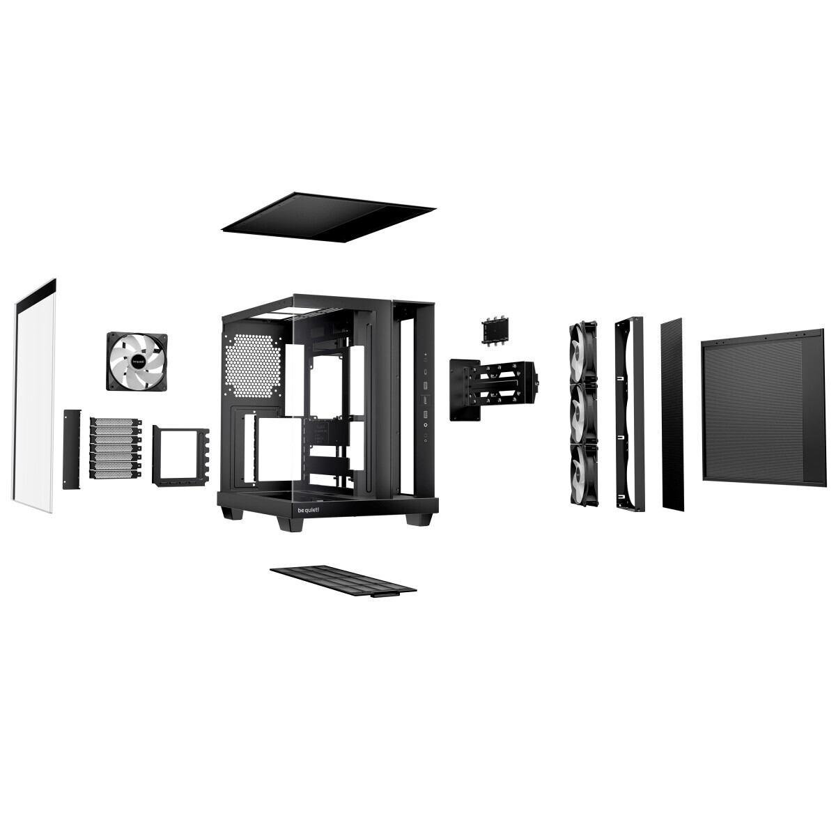 Datoru korpuss BE QUIET LIGHT BASE 500 LX BLACK (BGW85) - foto 4