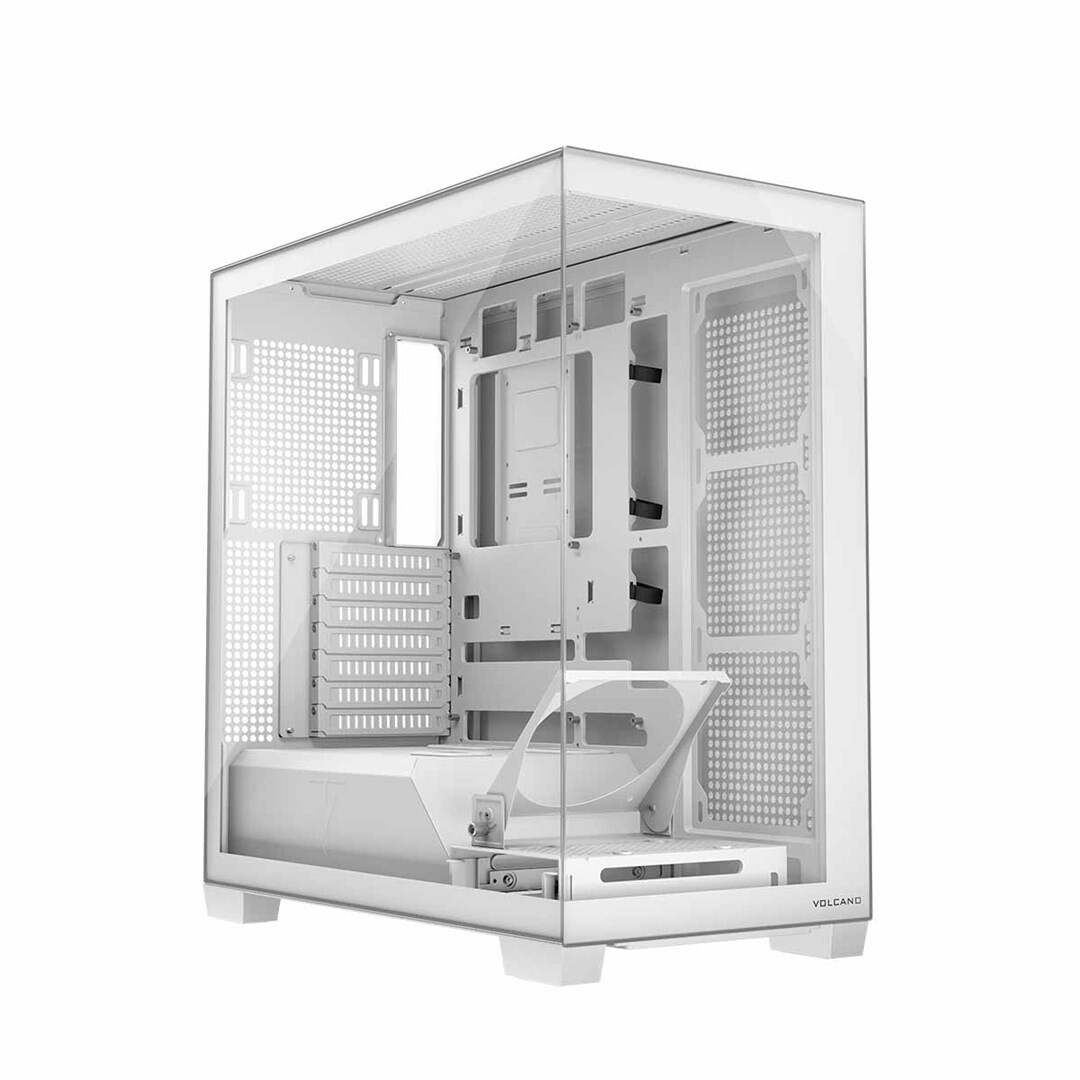 Datoru korpuss MODECOM VOLCANO STELLAR MIDI WHITE (AT-STELLAR-NF-0000-20) - foto 2