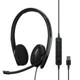 Austiņas EPOS SENNHEISER ADAPT 160T USB Black (100090/1) (1000901)