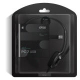 Austiņas Sennheiser PC 7 USB Black (1000431)