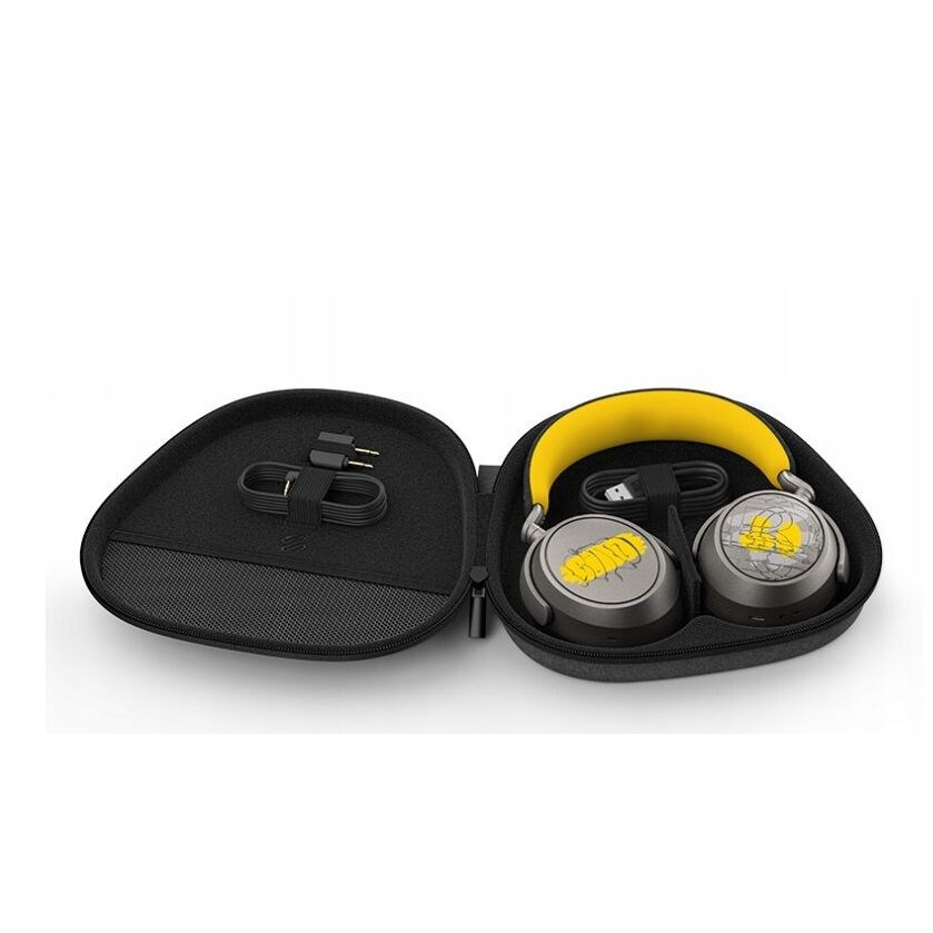 Austiņas Sennheiser Momentum 4 Wireless Black and Yellow (800072) - foto 3