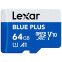 Atmiņas kartes LEXAR MEMORY MICRO SDXC 64GB UHS-I (LMSBLPL064G-BNAN) - foto 2