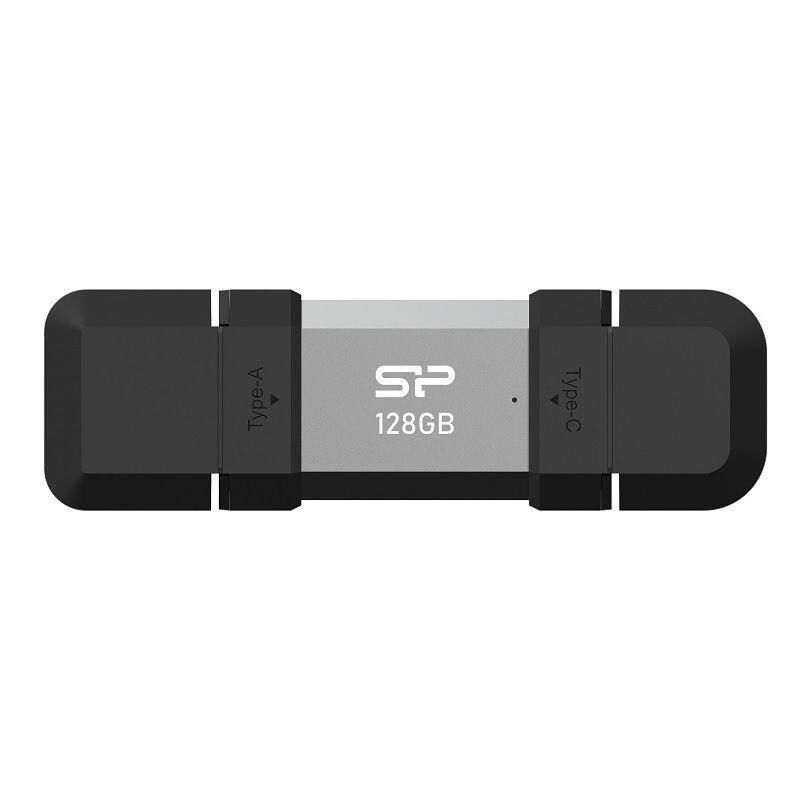 USB zibatmiņa Silicon Power SP128GBUC3C51V1S 128GB Black and Silver