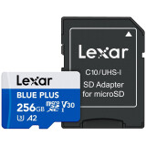 Atmiņas kartes LEXAR MEMORY MICRO SDXC 256GB UHS-I W A (LMSBLPL256G-BNANG)
