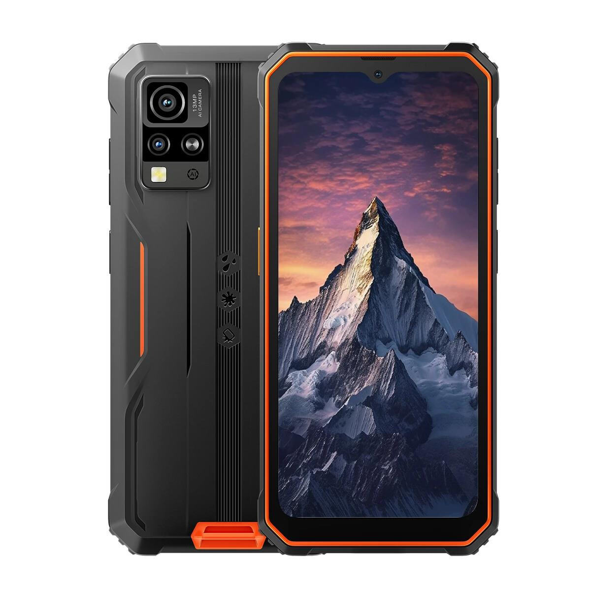 Mobilais tālrunis BLACKVIEW BV4800 PRO 128GB ORANGE - BV4800 PRO ORANGE