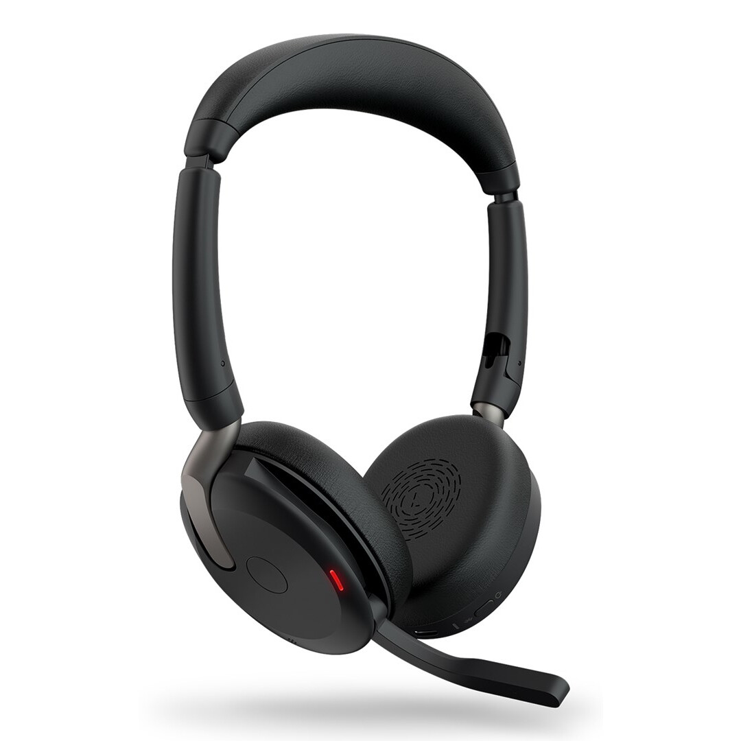 Austiņas Jabra Evolve2 65 Flex Link380a UC Stereo Black (26699-989-989)