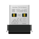 Wi-Fi, Bluetooth adapteris TP-LINK ARCHER TX1U NANO