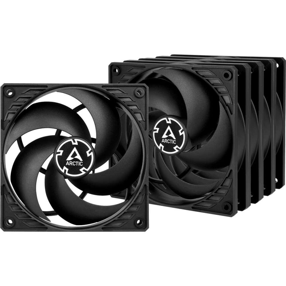 Ventilateur de boîtier Arctic P12 Black/Black Value Pack (5 pcs) - ACFAN00135A