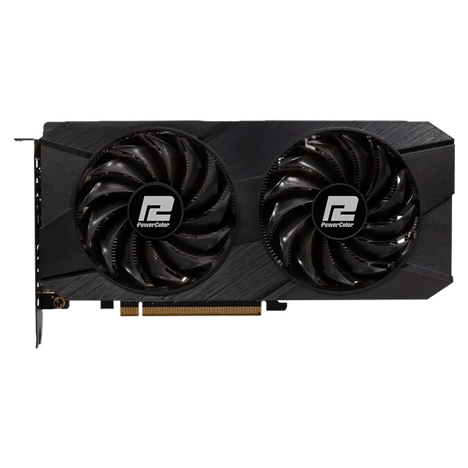 Videokarte PowerColor AMD Radeon RX 7600 8GB GDDR6 Black (RX 7600 8G-F/V2)