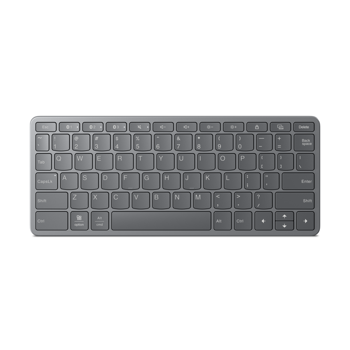 Tastatūra Lenovo Multi-Device Wireless Keyboard (ZG38C05820) - foto 2