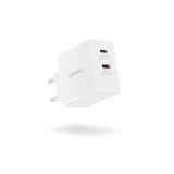 Barošanas adapteris Lenovo Dual USB C 65W GaN Charger USB C (G0A6065WEU)