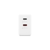 Barošanas adapteris Lenovo Dual USB C 65W GaN Charger USB C (G0A6065WEU)