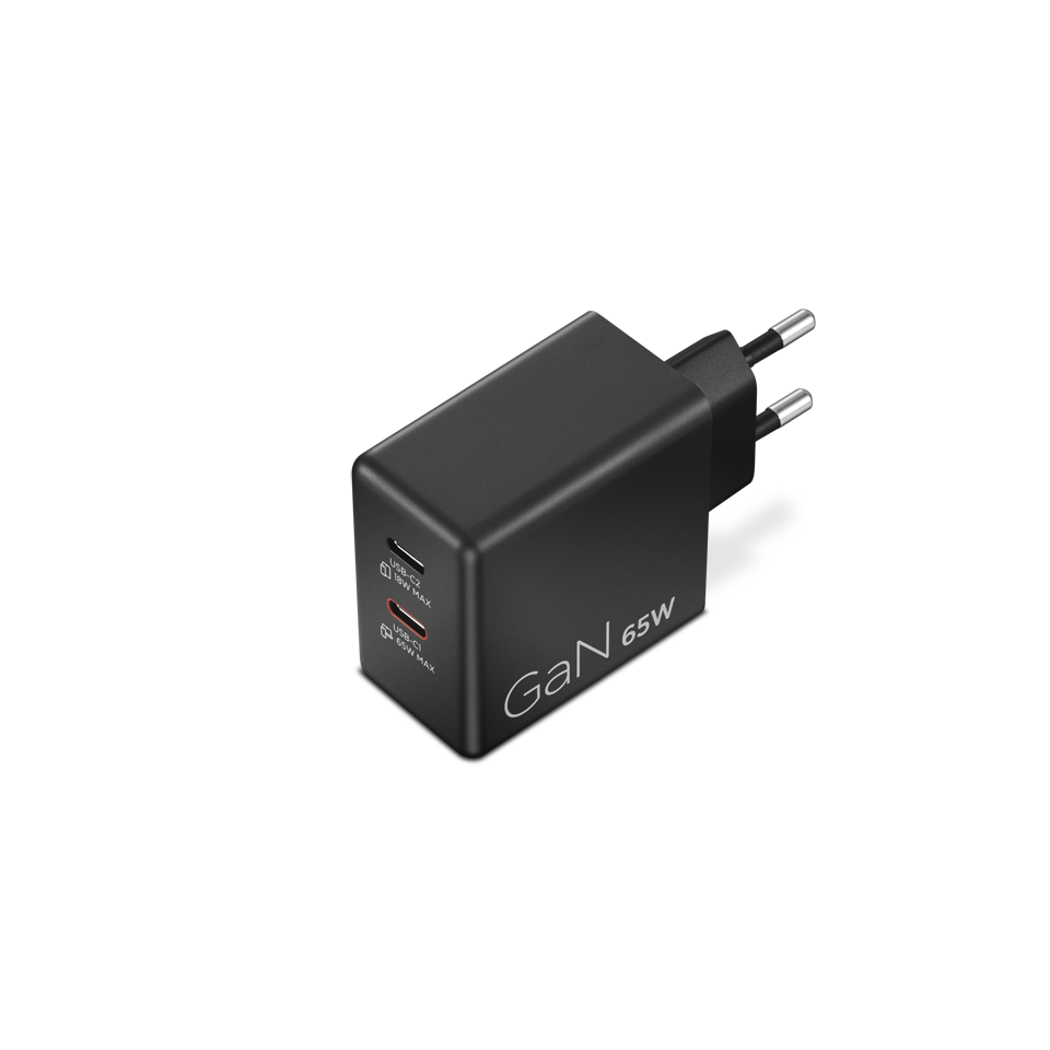 Barošanas adapteris Lenovo Dual USB C 65W GaN Charger  USB C (G0A6065BEU) - foto 6