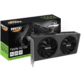 Videokarte INNO3D GeForce RTX 5050 TWIN X2 OC NVIDIA 8 GB GDDR6 Black (N50502-08D6X-174071N)