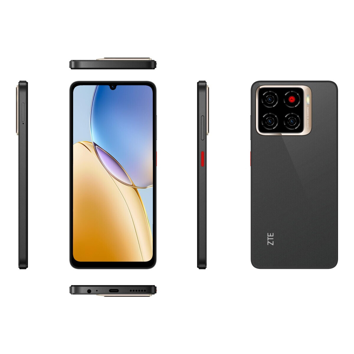 Mobilais tālrunis ZTE BLADE A56 Z2473 4/128GB BLACK - ZTEBLADEA56 BLACK - foto 4