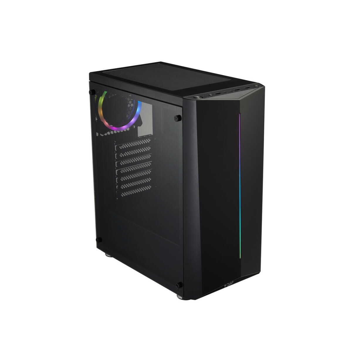 Datoru korpuss FSP Fortron CMT151 ATX BLACK - foto 3