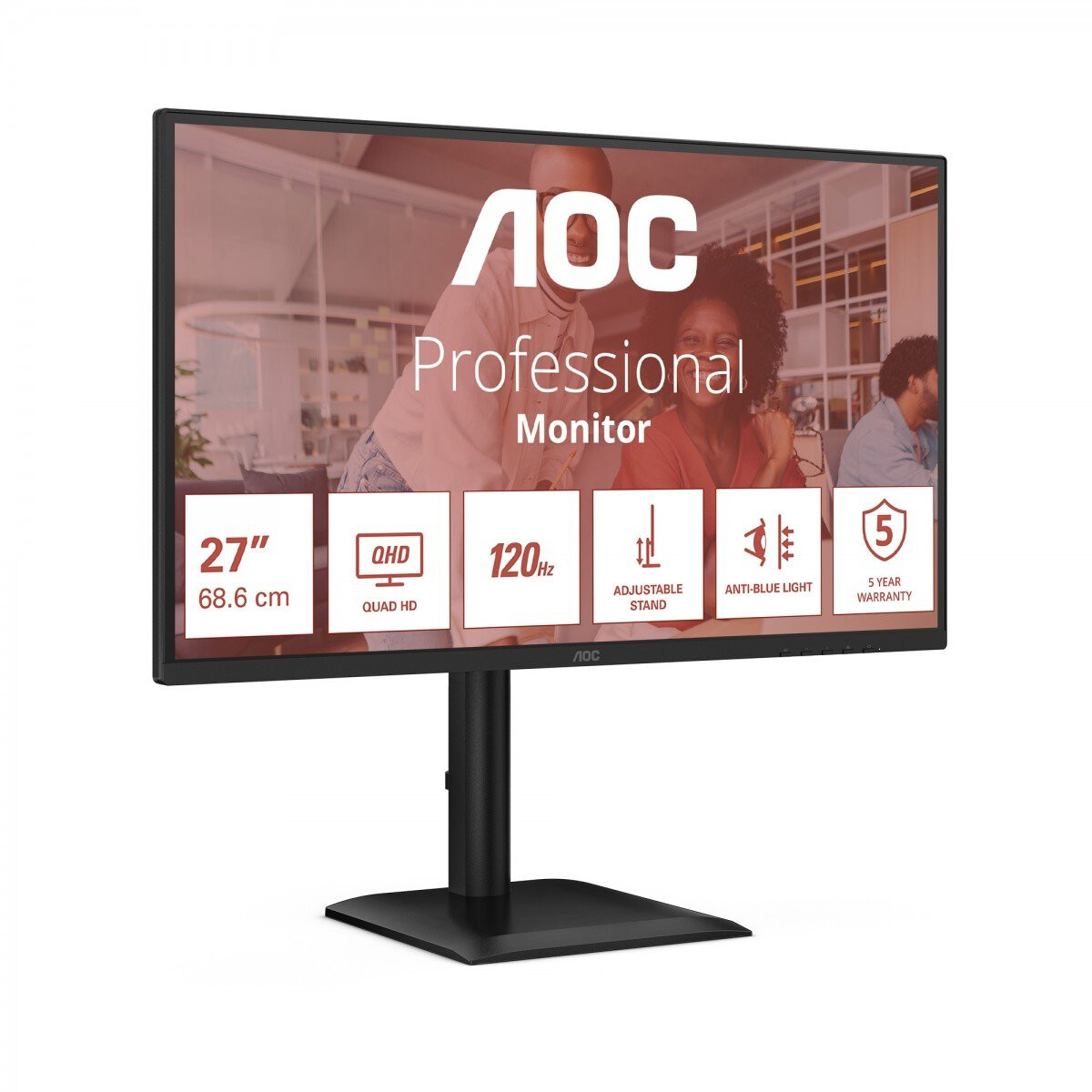 Monitors AOC Q27E4CV 27 Black