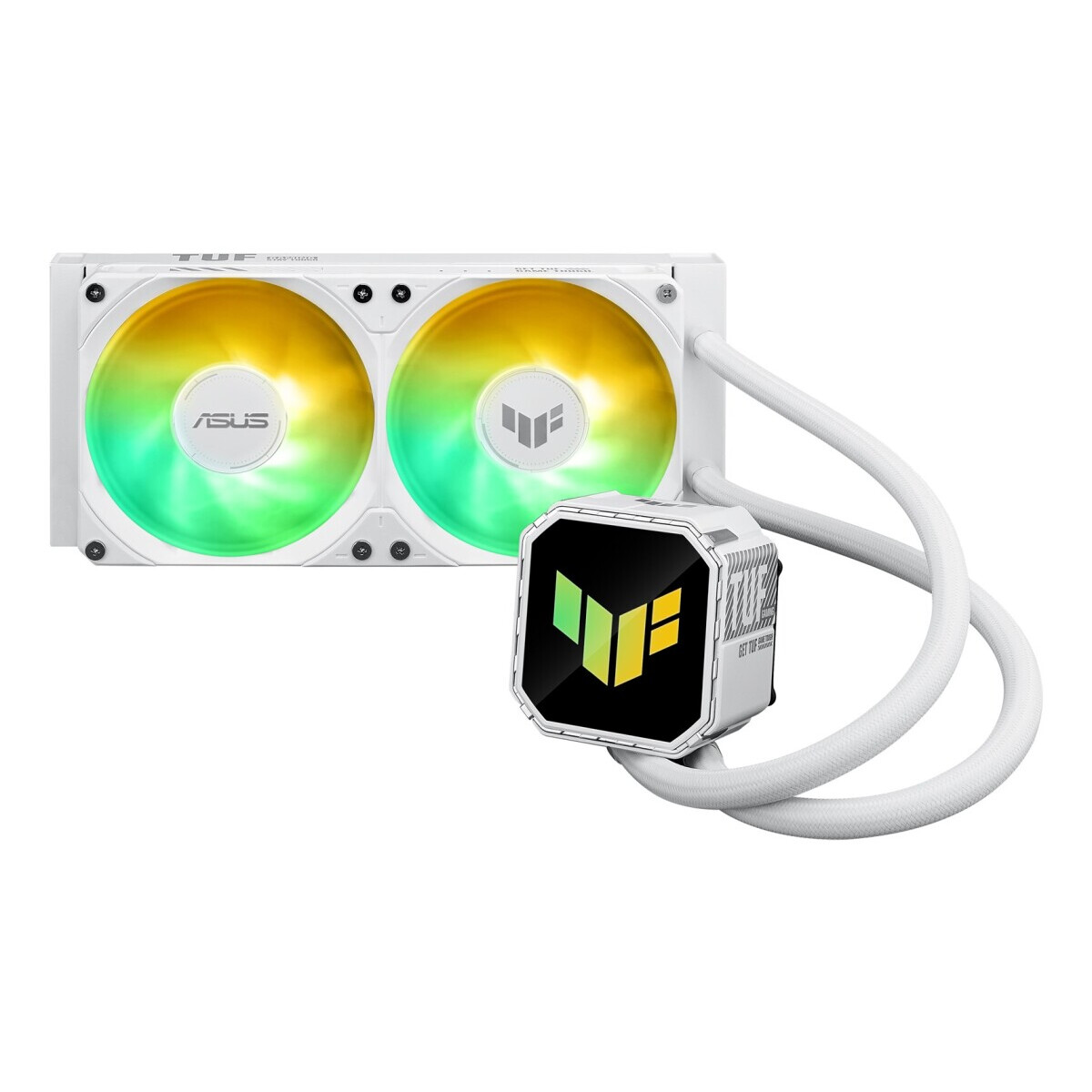 Procesoru dzesētājs ASUS TUF GAMING LC III 240 ARGB White (90RC01J2-B0EAY0)