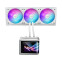 Procesoru dzesētājs ASUS ROG Ryuo IV SLC 360 ARGB White (90RC0152-B0EAY0) - foto 2
