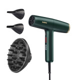 Skaistumkopšanas tehnika BaByliss Air Power Pro hair dryer 1700W Gold and Green (D6555DE)