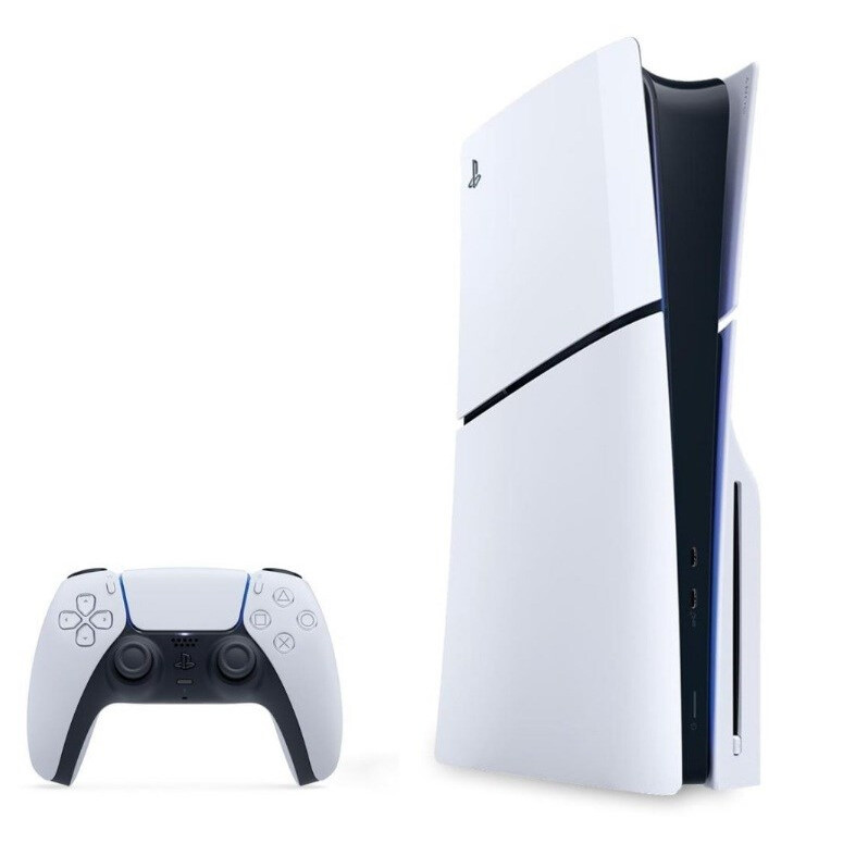 Spēļu konsole Sony PlayStation 5 Slim Console + Fortnite Blooming Chaos White - 711719021421