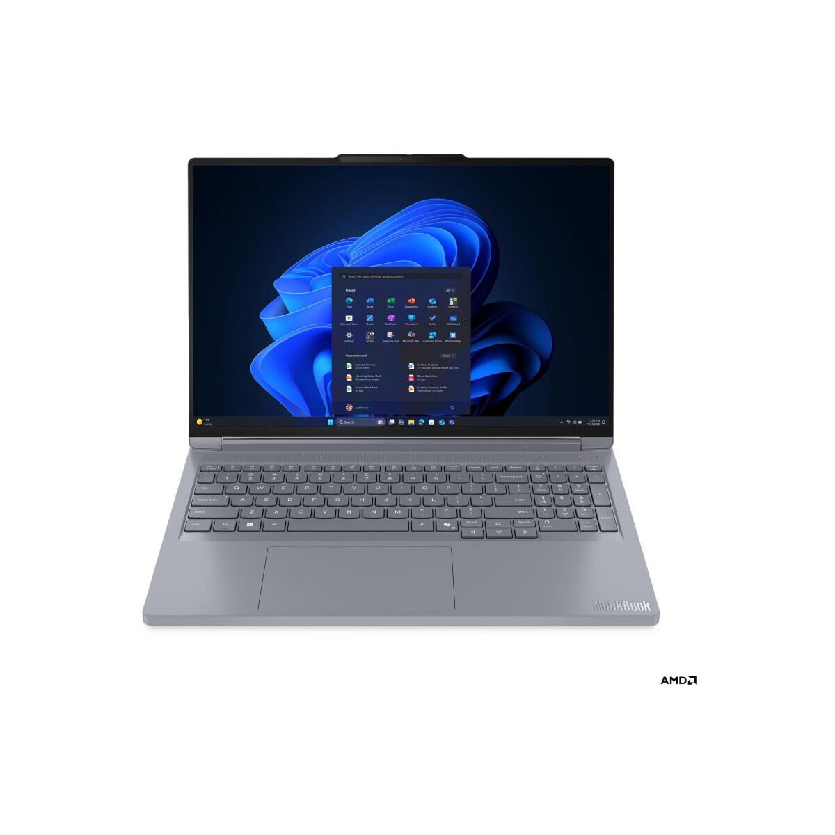 Portatīvais dators Lenovo ThinkBook 16p G6 ADR AMD Ryzen 9 8940HX 32 (2x16GB)/1TB Luna Grey (21U0000XMH) - foto 6