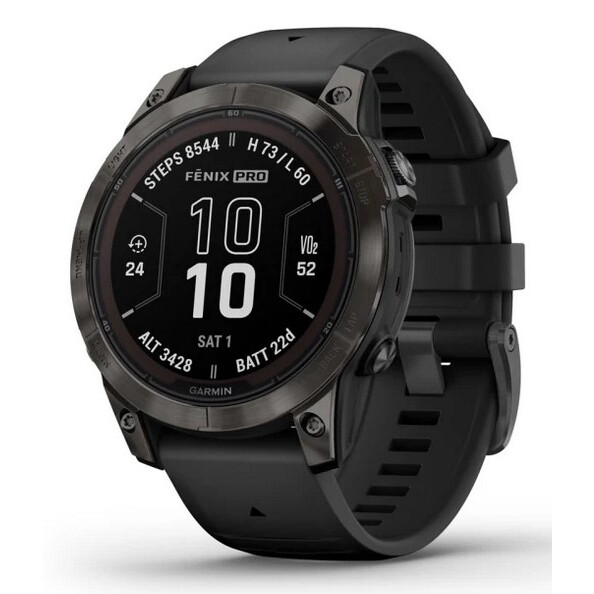 Garmin fenix 7S Pro 1.2" 42 mm Black (010-02777-11)