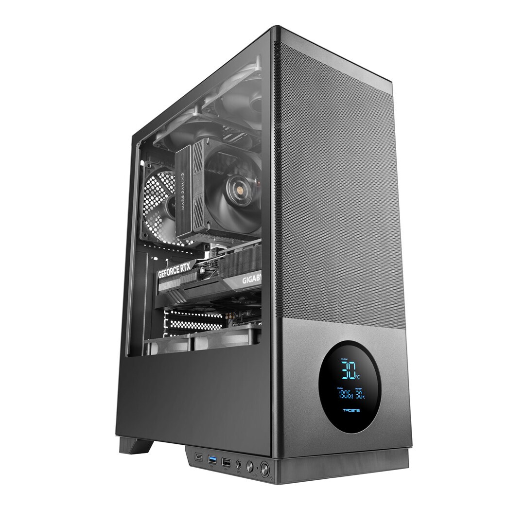 Tacens TAC-2SAGITTA20 Midi Tower Black - foto 2