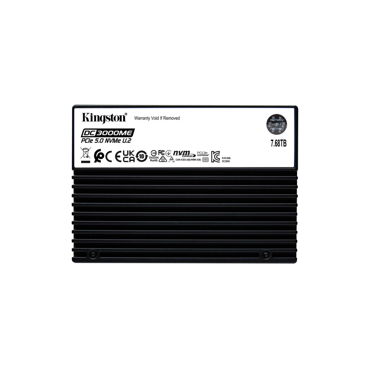 SSD Kingston Technology 7.68TB DC3000ME SSD Black (SEDC3000ME/7T6) - foto 2