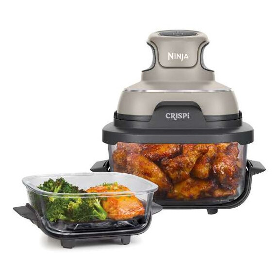 fryer Ninja CRISPi Single 3.8L 1700W Stone and Grey (FN101)